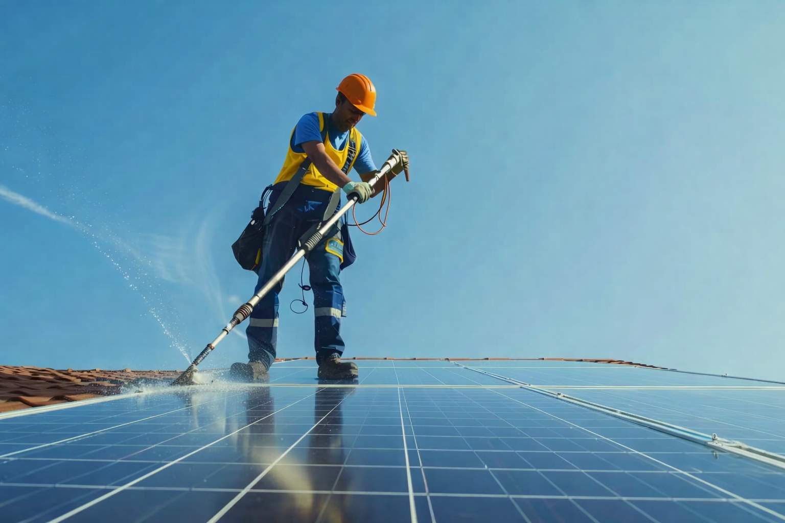 Nettoyage des panneaux photovoltaïques